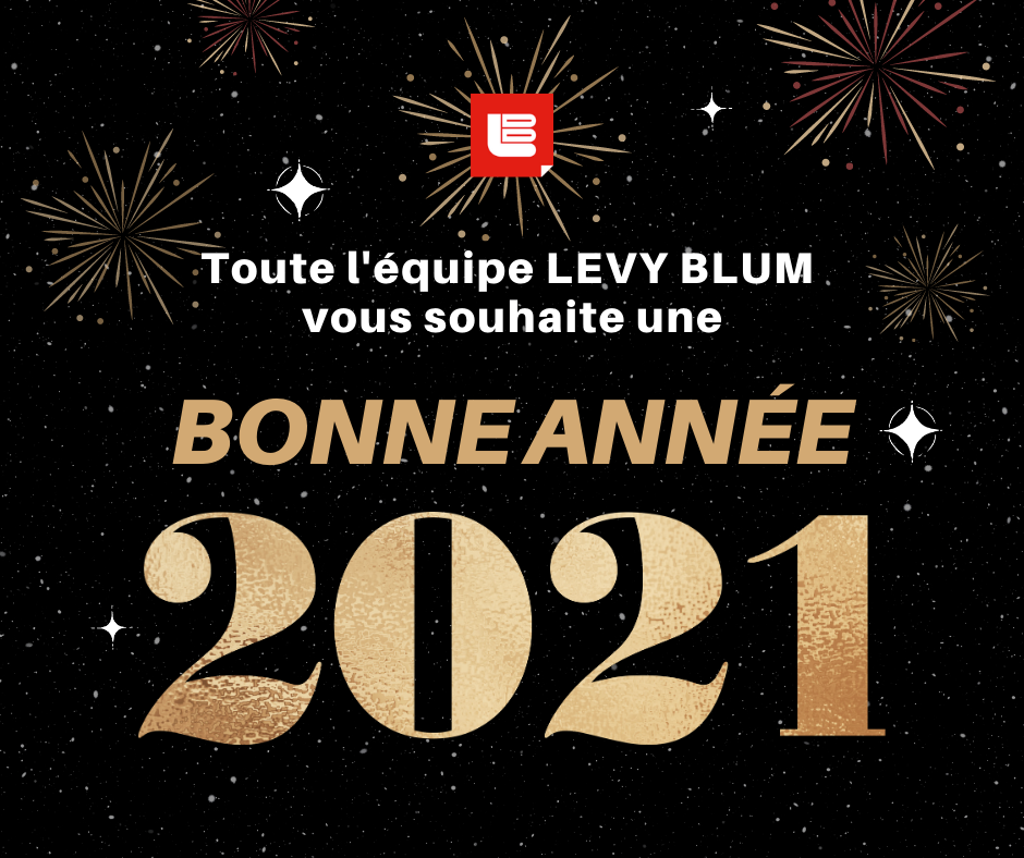 bonne année 2021 LEVY BLUM